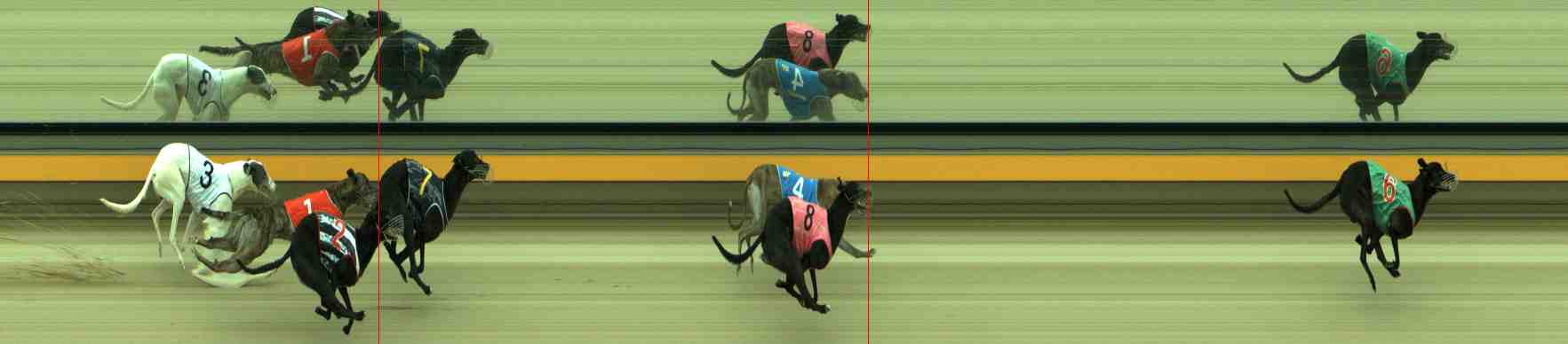 Race result finish photo